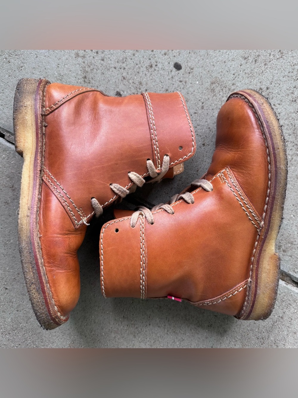 Duckfeet Fåborg Brown Lace-Up Boots